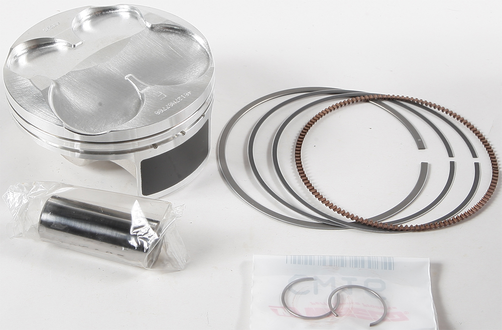 Piston Kit 77MM 14:1 Hi-comp - For 14-15 Yamaha WR250F YZ250F/FX - Click Image to Close