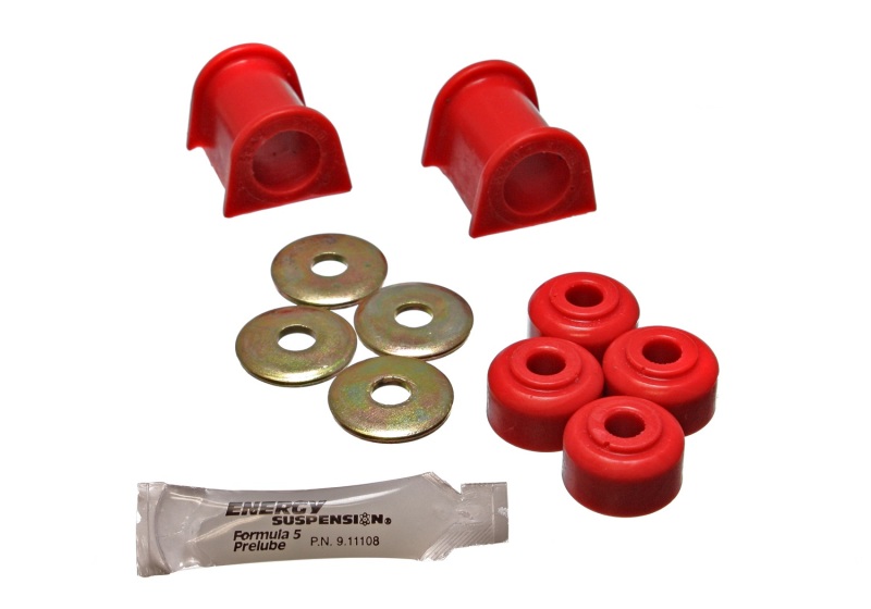 Red 20mm Front Sway Bar Bushings (Sway bar end link b - For 90-94 Mitsubishi Eclipse AWD - Click Image to Close