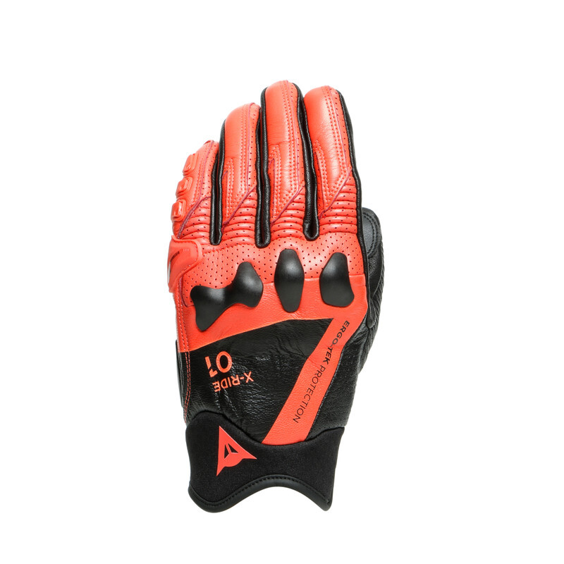 Dainese X-Ride Motorcycle Gloves 2XL Black/Red - 201815943-628-XXL - Click Image to Close