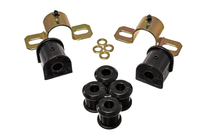 Energy Suspension 16mm Rear Sway Bar Bushing Set for Jeep - Black - Click Image to Close