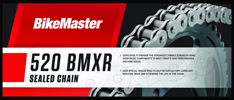 BikeMaster 520x82 BMXR X-Ring Chain - Click Image to Close