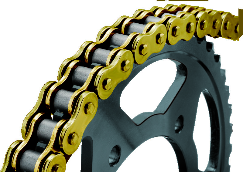 BikeMaster 525x130 BMOR O-Ring Chain - Gold/Gold - Click Image to Close