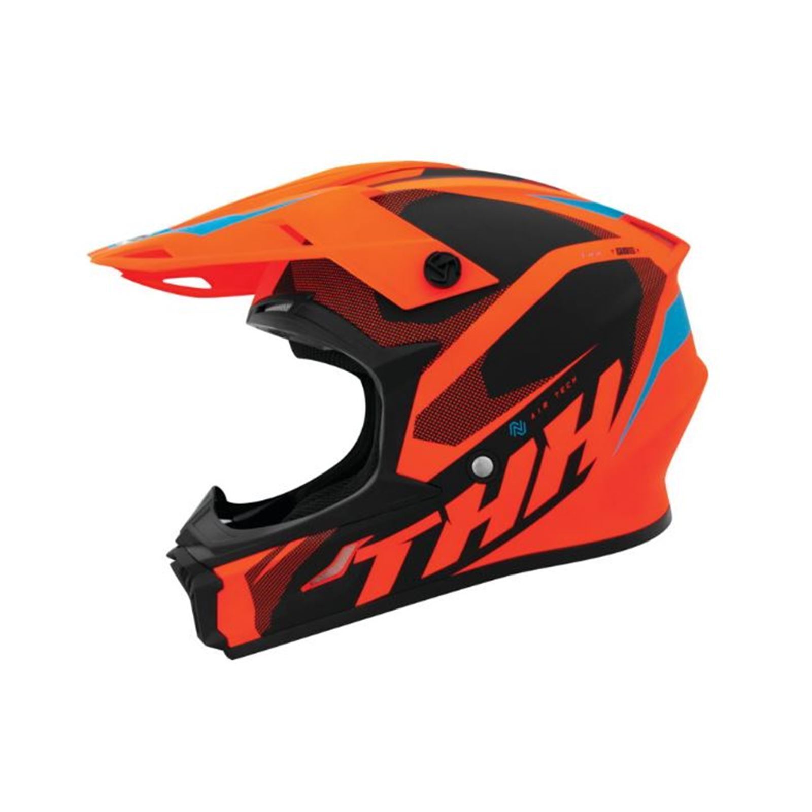 THH Helmets T710X Airtech Orgblk Xs - Click Image to Close