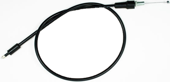 Black Vinyl Throttle Cable - For 88-92 Yamaha YFM350X Warrior - Click Image to Close