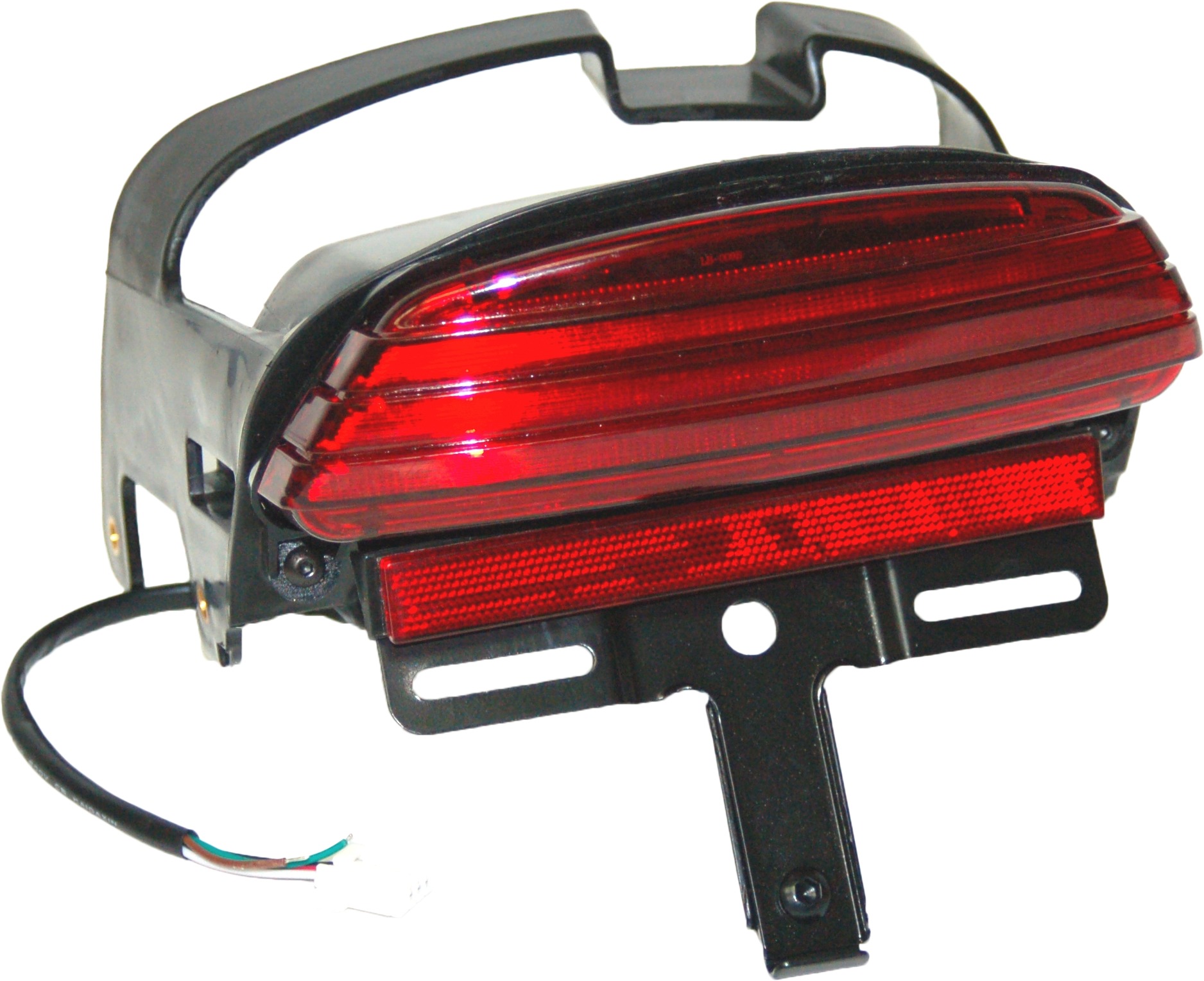 Letric Lighting Softail Rpl Led Taillight Red - Click Image to Close