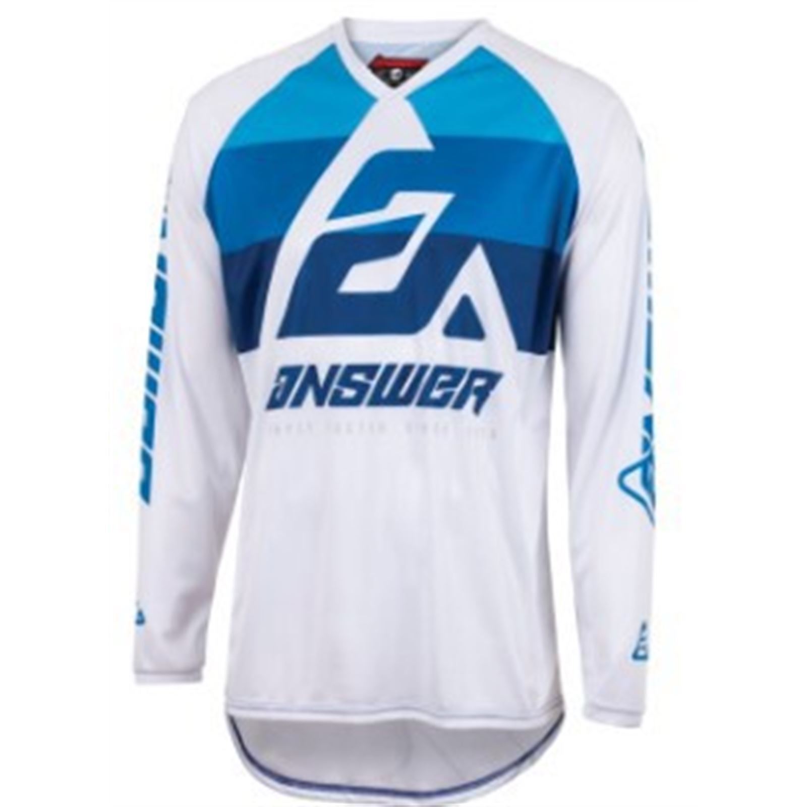 Answer 23 Syncron CC Jersey Blue/White Youth - XS - Click Image to Close