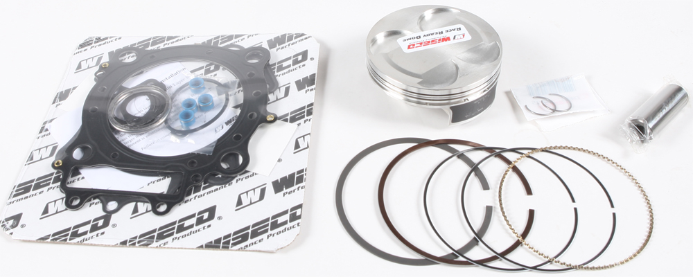 Top End Piston Kit 12:1 Compression - 96.00mm Bore (STD) - For 06-14 Honda TRX450R/ER - Click Image to Close