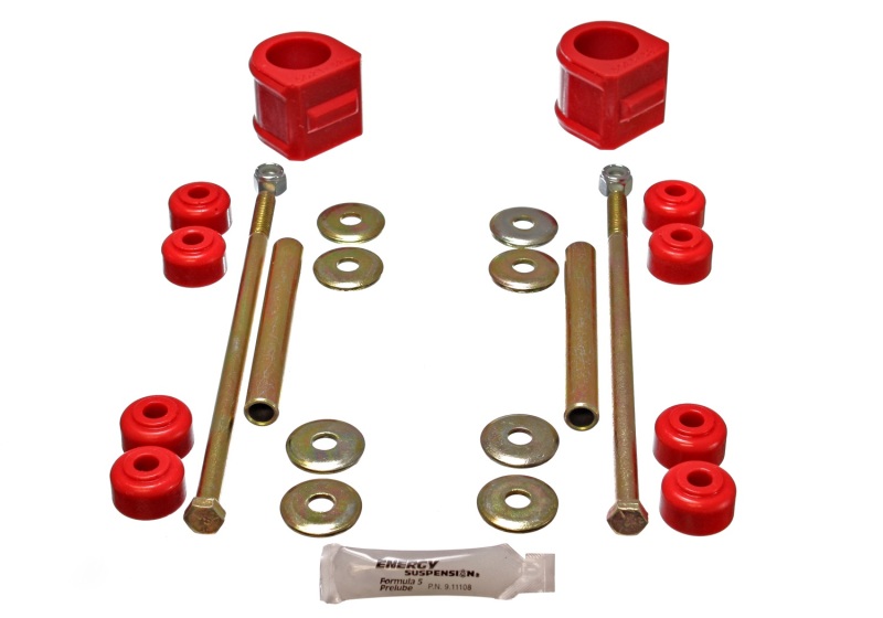 Energy Suspension Red Sway Bar Bushing Kit 3.5136R - Click Image to Close