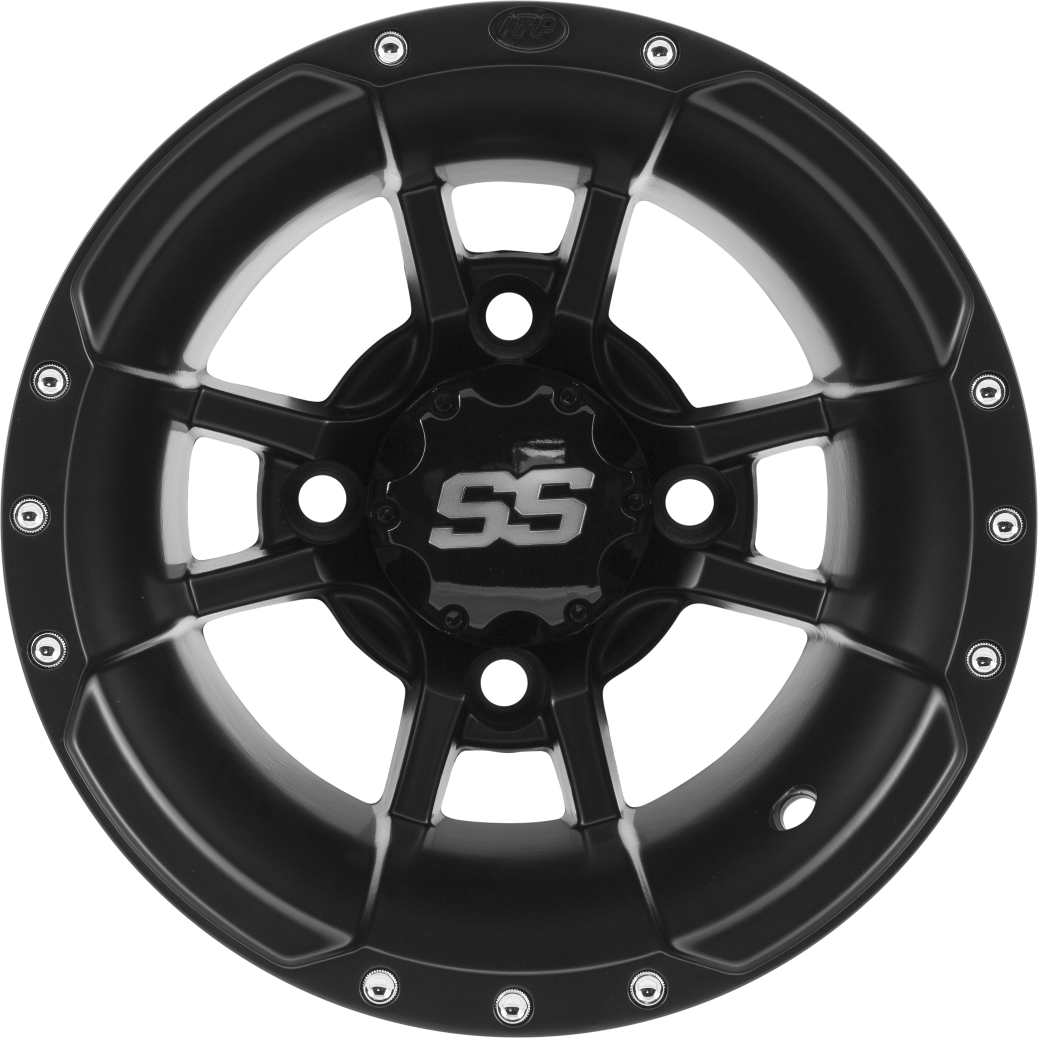 SS112 BLACK WHEEL 9X8 4/115 3+5 - Click Image to Close