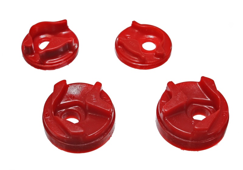 Red Motor Mount Insert Set (w/ Spec V 2.5L engine man - For 02-03 Nissan Sentra/200SX - Click Image to Close