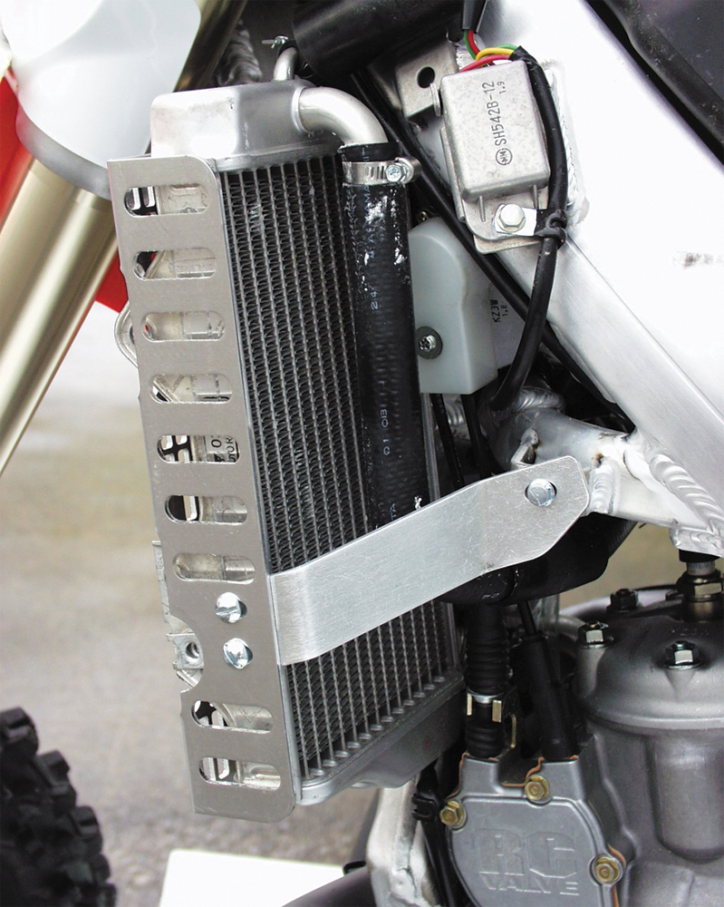 Aluminum Radiator Guard - For 2009 Honda CRF450X - Click Image to Close