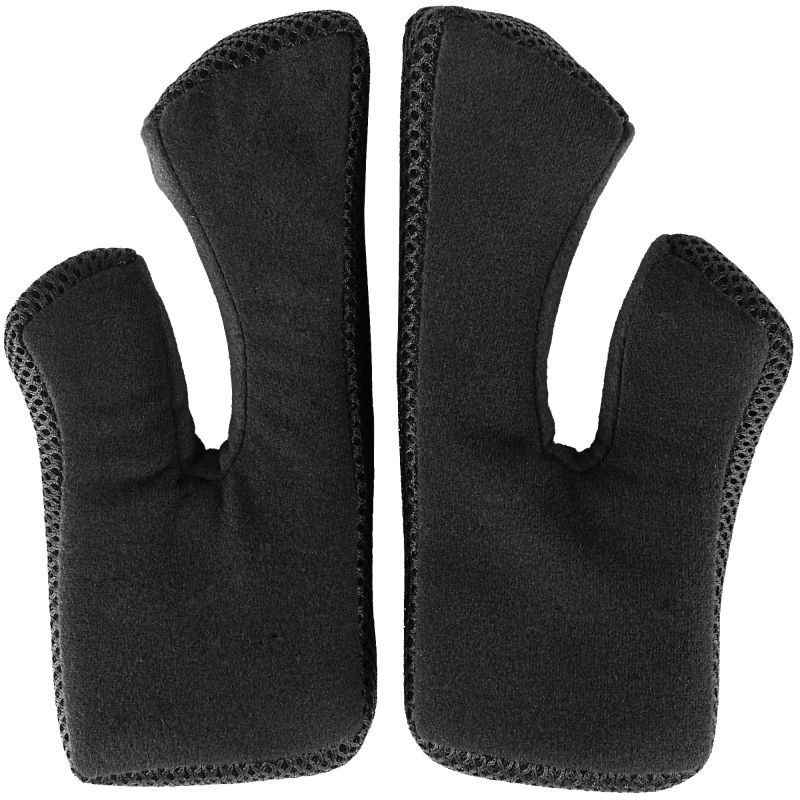 EVS T3 Liner/Cheek Pads Universal Black - Large - Click Image to Close