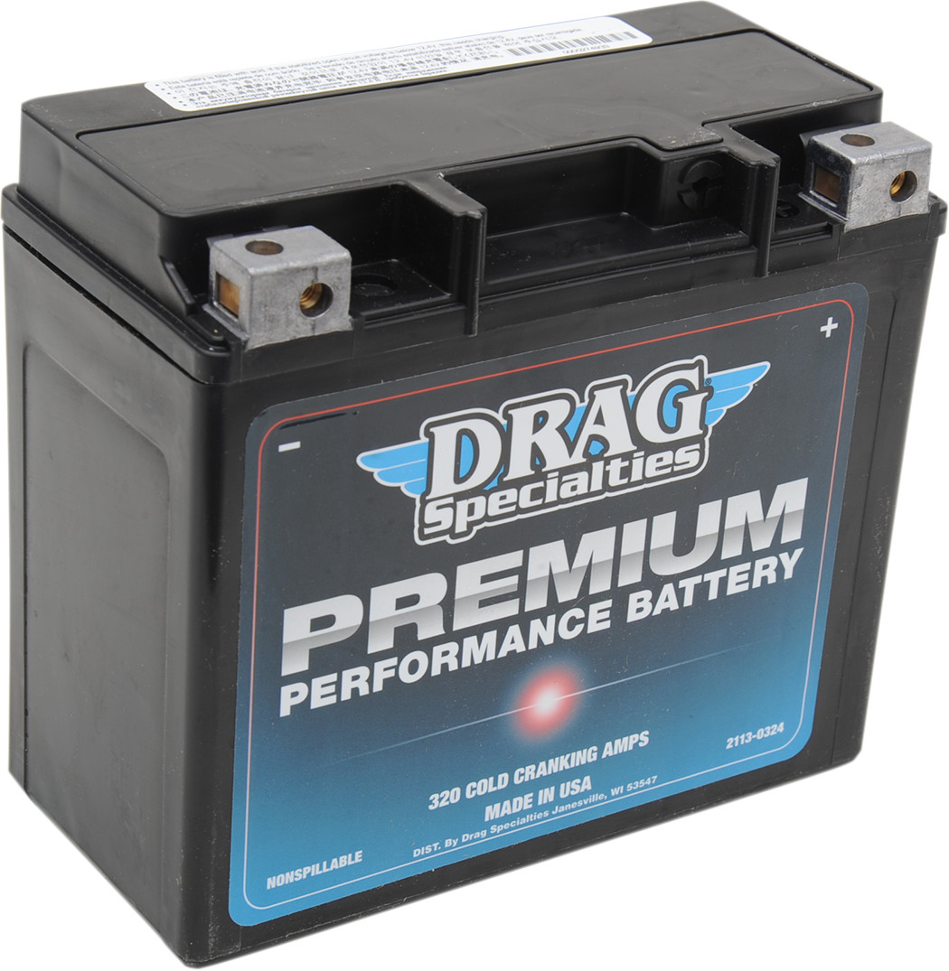 Premium Performance Battery - Replaces GYZ20HL For Softail Sporster Dyna - Click Image to Close