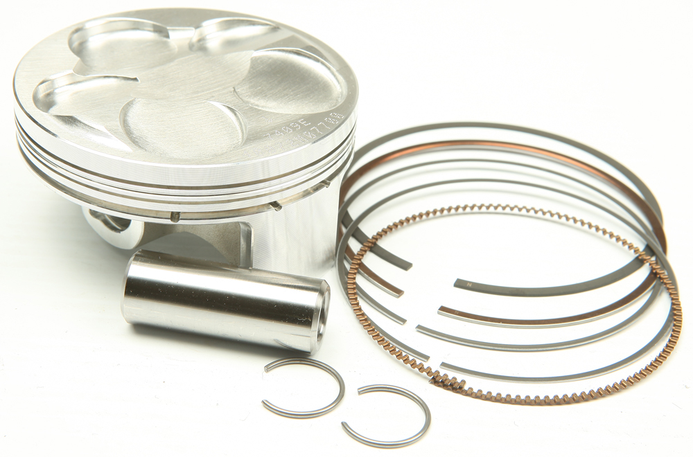 Piston Kit 13.5:1 Compression - 77mm Bore - For 12-13 Yamaha YZ250F - Click Image to Close