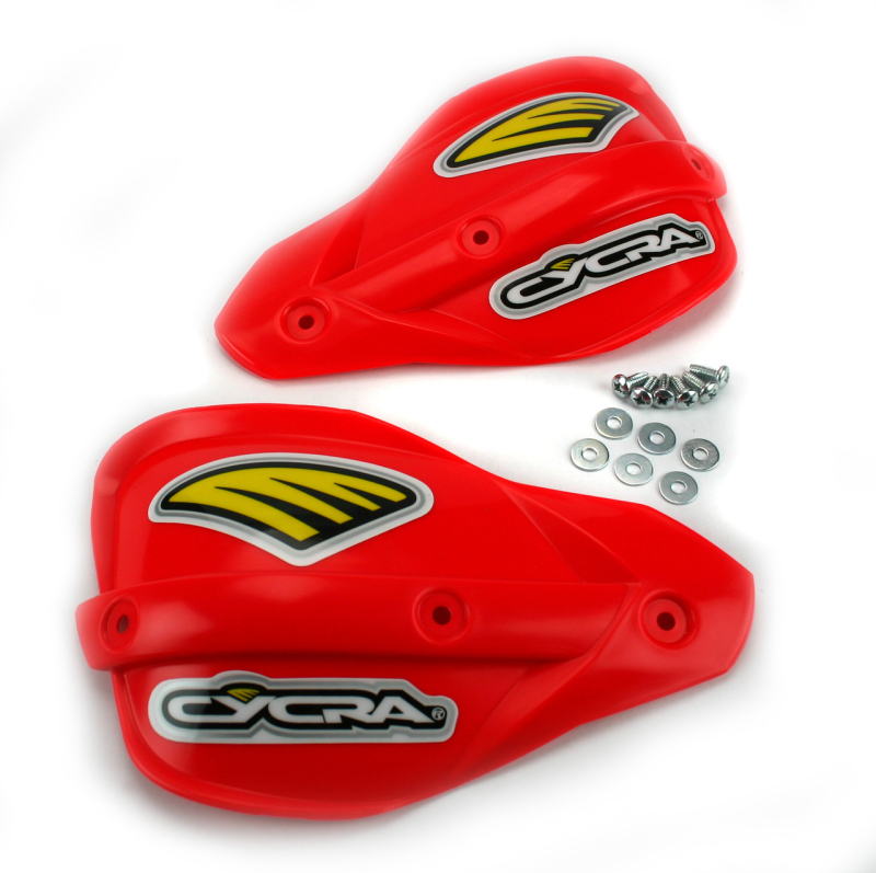 Enduro Handshield Red - Click Image to Close