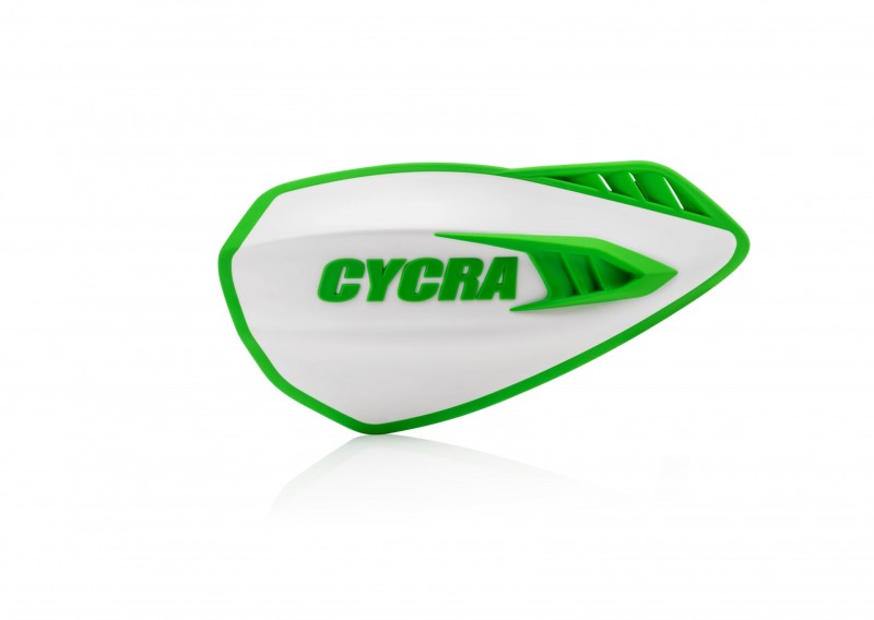 Cyclone MX White/ Green - Click Image to Close