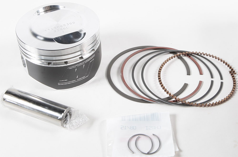 Piston Kit 10.25:1 Compression - 83.00mm Bore (STD) - For 87-14 Yamaha YFM350 - Click Image to Close