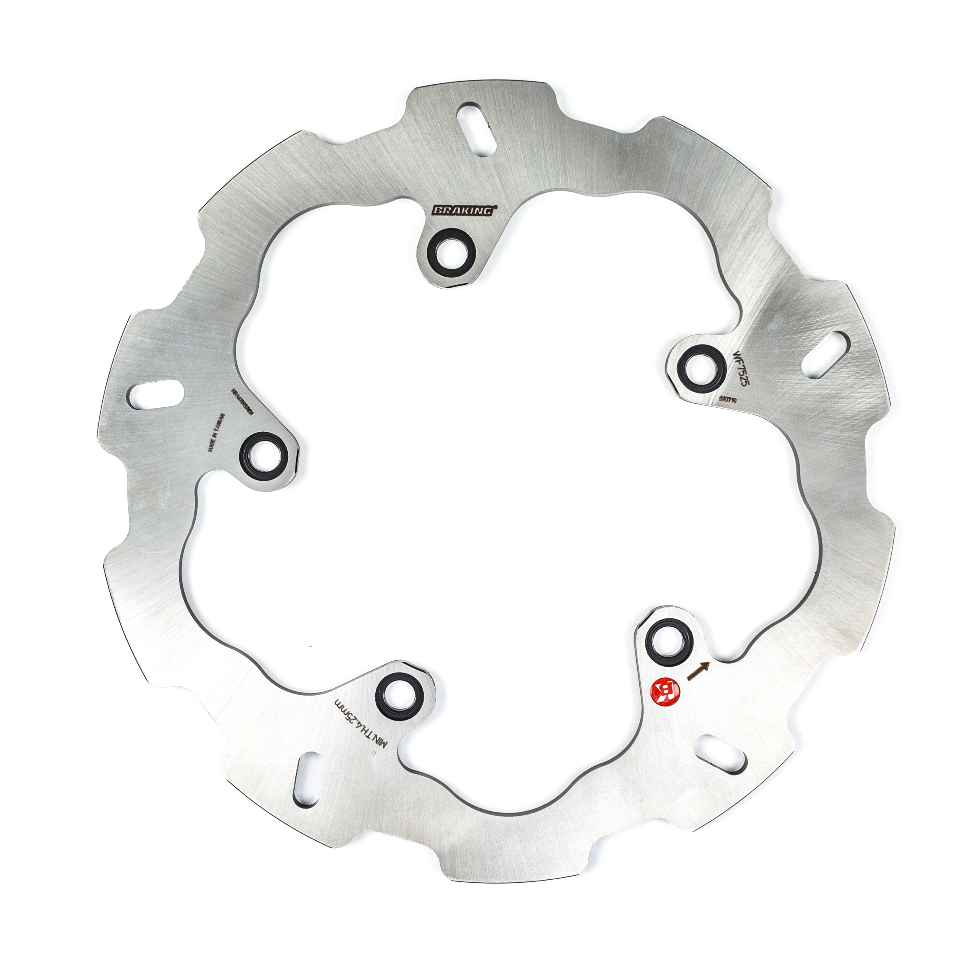 Stainless Steel Racing Rotor Rear - For 13-14 BMW R1200GS 2019 R1250 - Click Image to Close