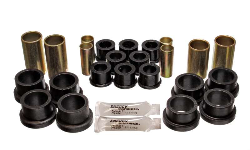 Black Rear Control Arm Bushing Set - For 70-78 Nissan 240Z/260Z/280Z - Click Image to Close