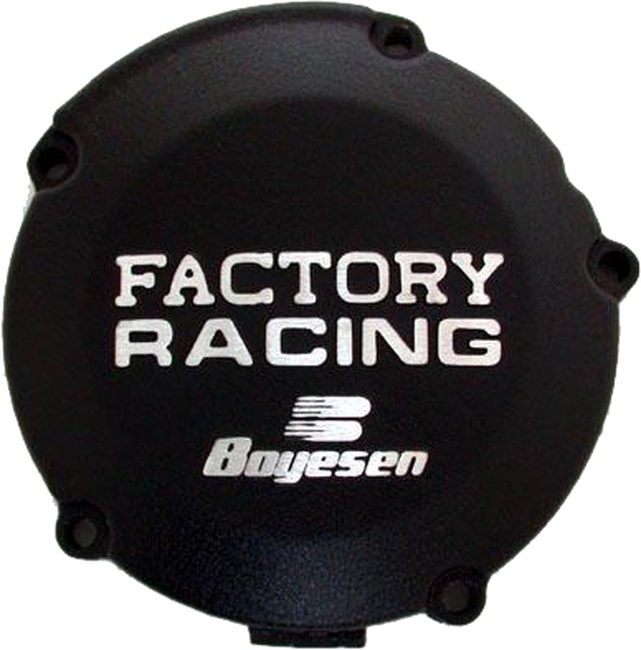 Spectra Factory Ignition Cover - Black - For 92-02 Kawasaki KX125 - Click Image to Close