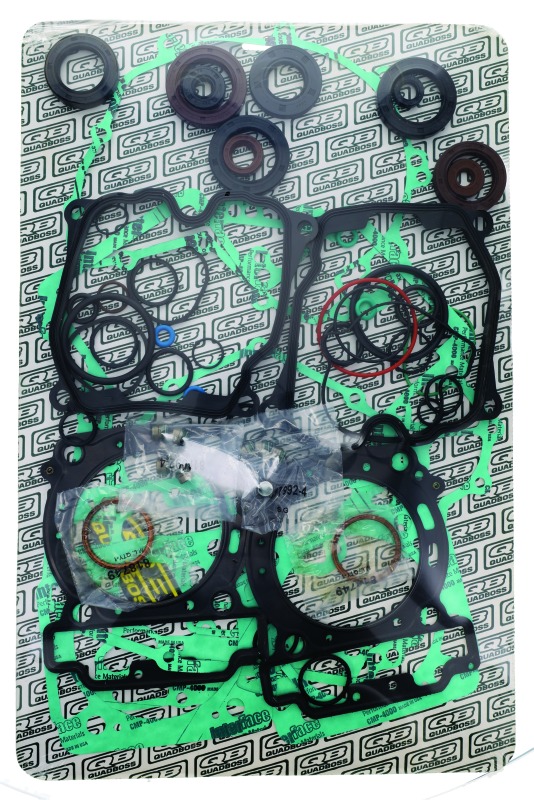 QuadBoss Complete Gasket Set w/ Oil Seal Fits 18-21 Can-Am Defender HD8 - Click Image to Close