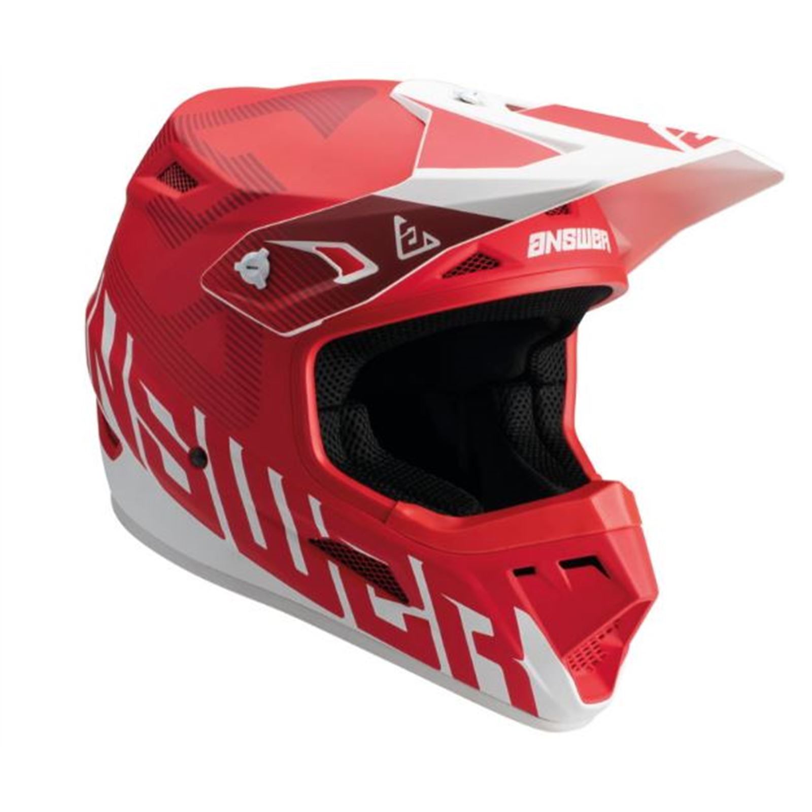 AR1 V2 Bold Helmet Red/White Youth - Medium - Click Image to Close