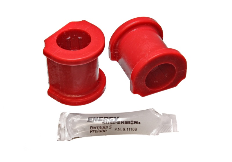 01-05 Honda Civic/CRX / 02-05 Civic Si Red 1 inch Front Sway Bar Bushings - Click Image to Close