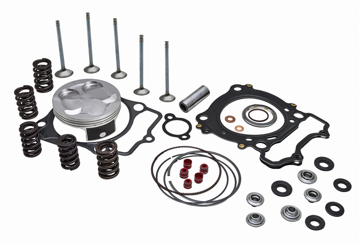 Top End Service Kit SS Valve Conversion W/Springs - For 03-06 WR/YZ 450 - Click Image to Close