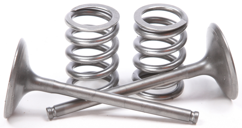 Steel Intake Valve/Spring Kit - For 2007 Suzuki RMZ450 - Click Image to Close