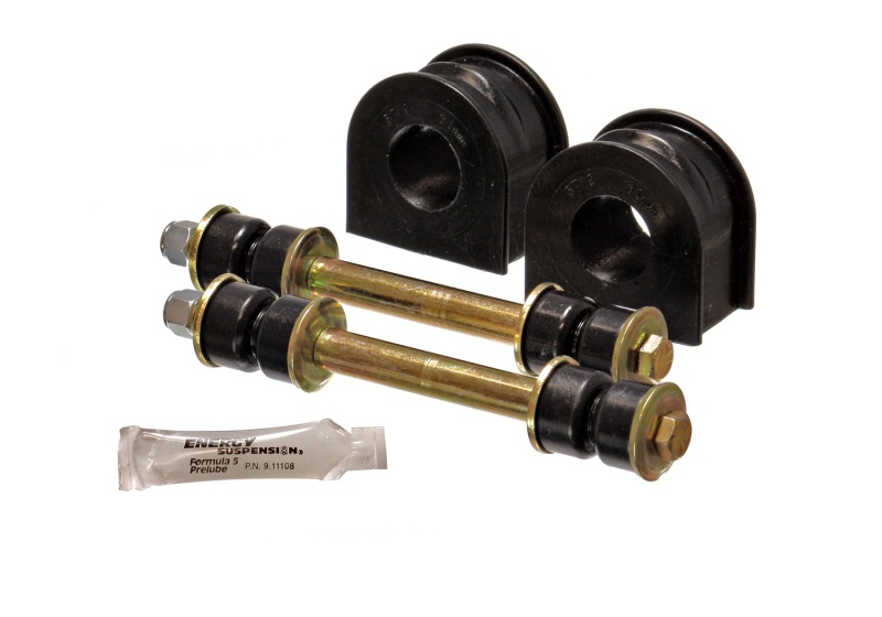 Black Front Sway Bar Bushing Set w/ Links Fits 99-04 Ford F150 Lightning 2WD - Click Image to Close