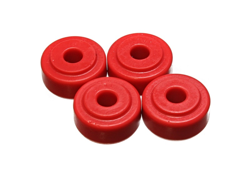 Red Shock Tower Grommets 7/8 in. Nipple / 3/8 in. I.D. 1 1/4 in. O.D. / 5/8 inc - Click Image to Close