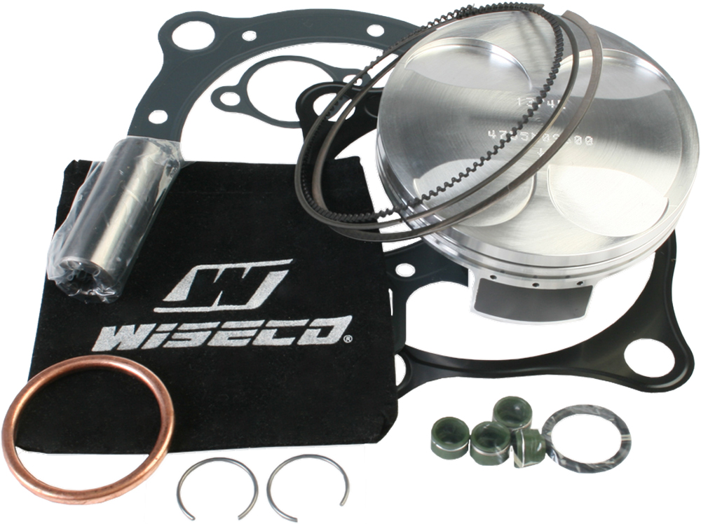 Top End Piston Kit 12.5:1 Compression - 96.00mm Bore (STD) - For 02-08 Honda CRF450R - Click Image to Close