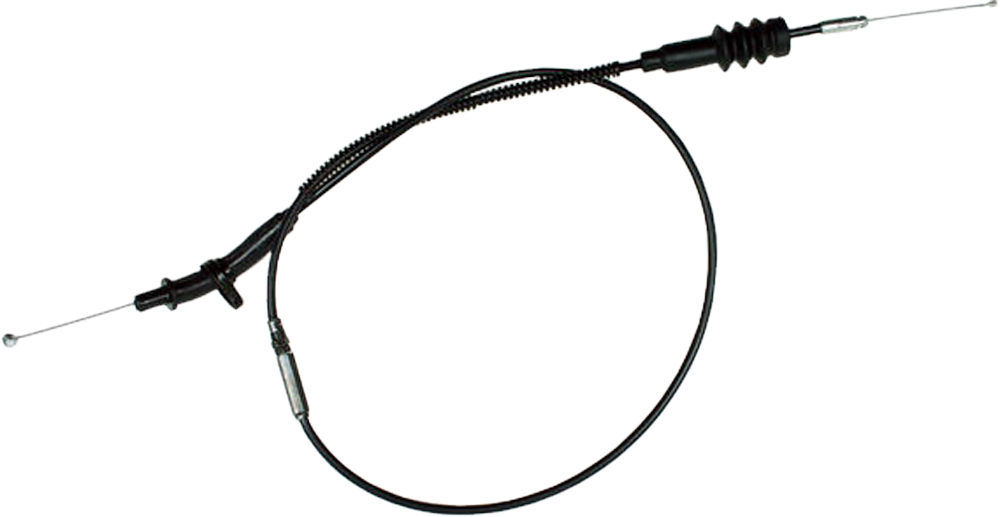 Black Vinyl Throttle Cable - For 80-81 KDX175 KX125 - Click Image to Close