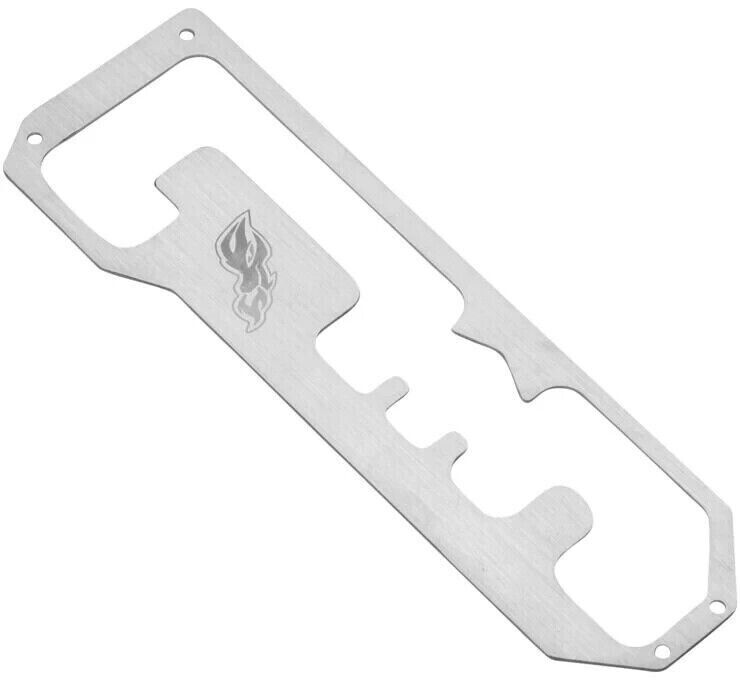 Shifter Plate for Honda Talon models - Stainless Steel - Click Image to Close