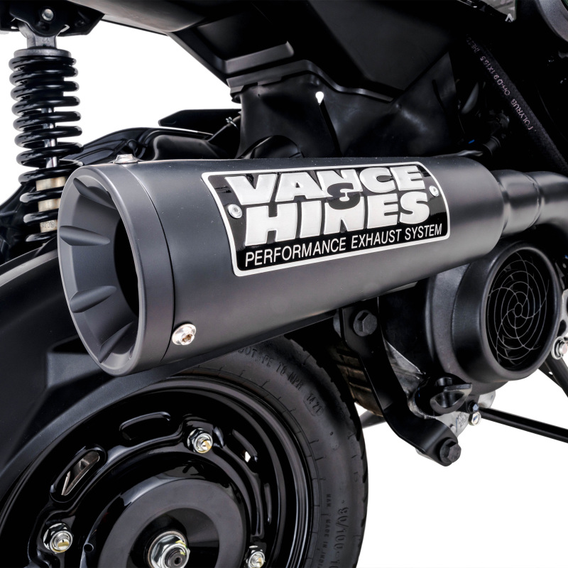 Vance & Hines HONDA Honda 17-22 Navi Upswp Exh Black Slip-On Exhaust - Click Image to Close