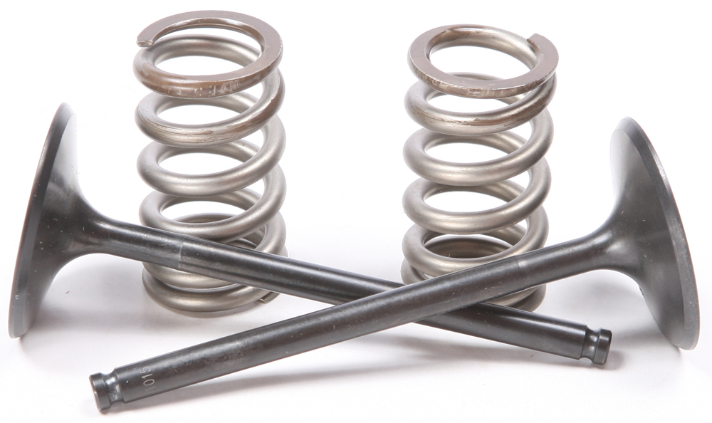 Steel Intake Valve/Spring Kit - For 13-15 KTM 350 SXF Husqvarna FC - Click Image to Close