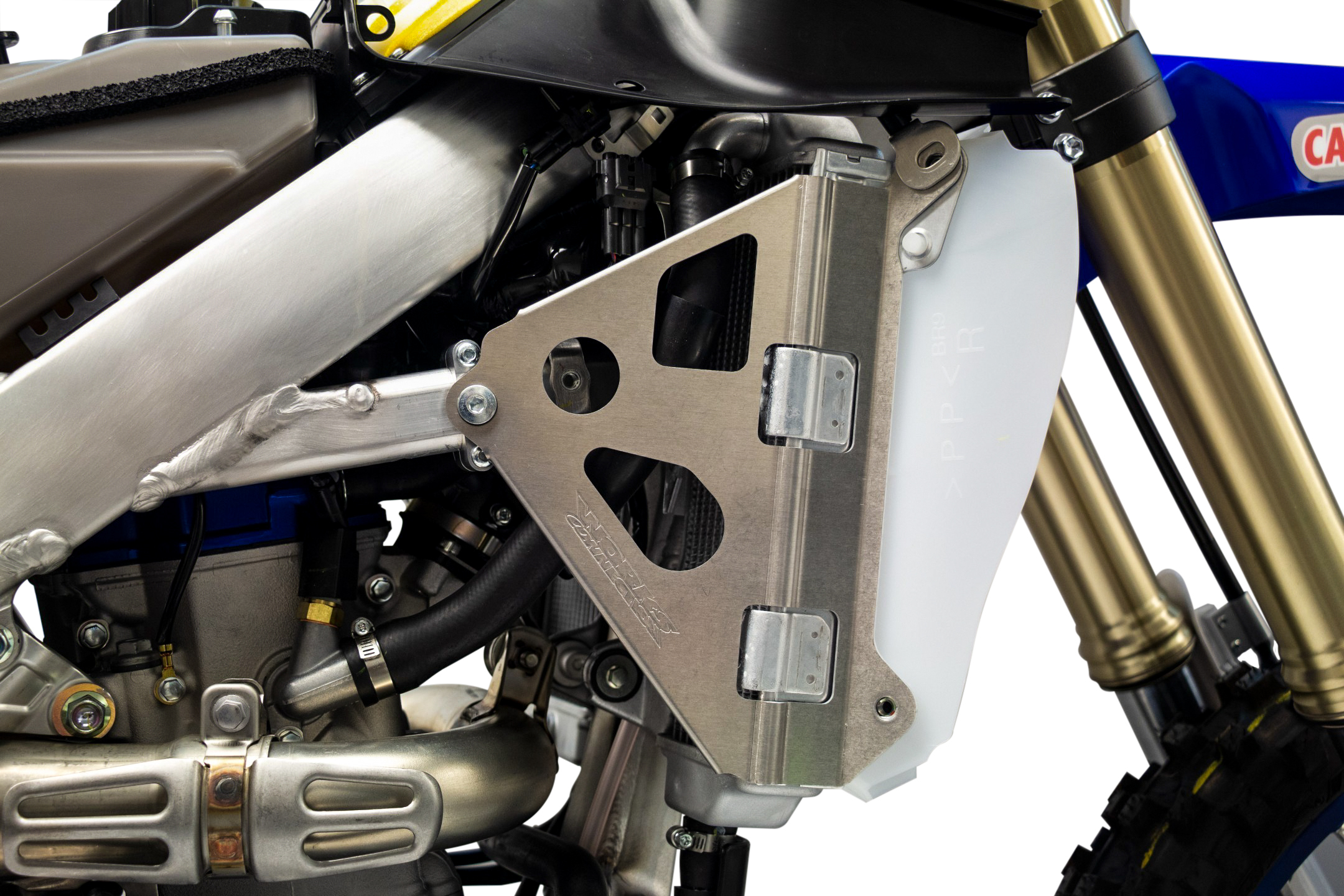 Radiator Brace - For 2019 Yamaha YZ450FX - Click Image to Close