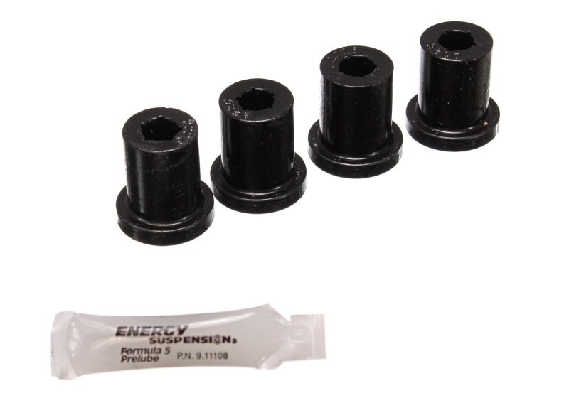 Energy Suspension Aftermarket Shackle Set - Black - Click Image to Close