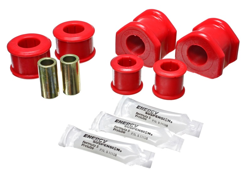 Energy Suspension Red Rear Sway Bar Bushings Fits 11-13 Ford Mustang - Click Image to Close