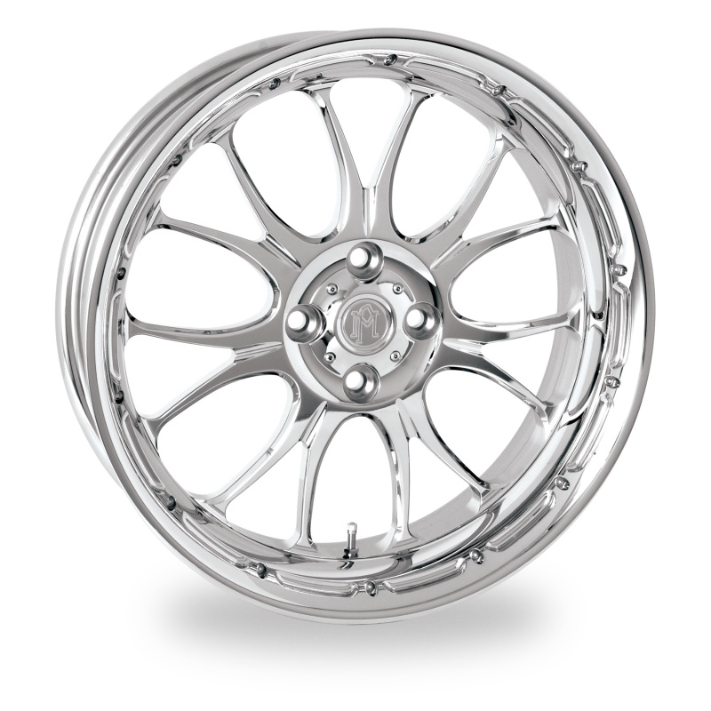 18 x 5.5 Trike Wheel Heathen - Chrome - Click Image to Close