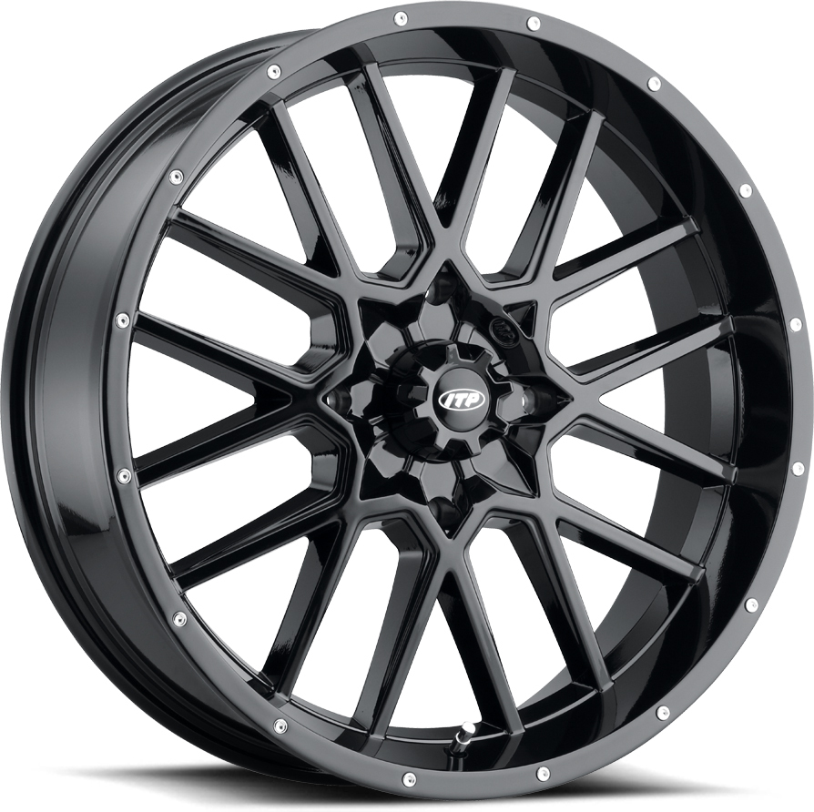 Hurricane Alloy Aluminum Wheels - Hurricane 20X6.5 4/137 4+2.5 - Click Image to Close