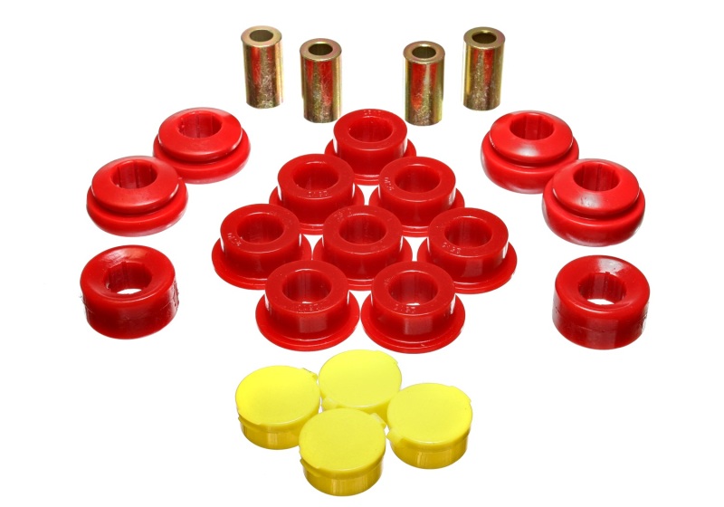 02-04 Acura RSX (includes Type S) Red Rear Control Arm Bushing Set - Click Image to Close