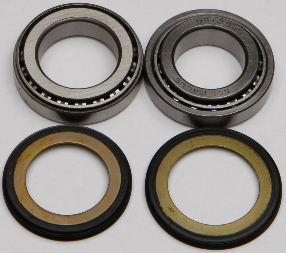 Steering Head Bearing & Seal Kit - 25X46X13 & 28X46X13 Bearings & Seals - Click Image to Close