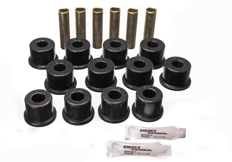 Energy Suspension Rear Spring Set - Black - Click Image to Close