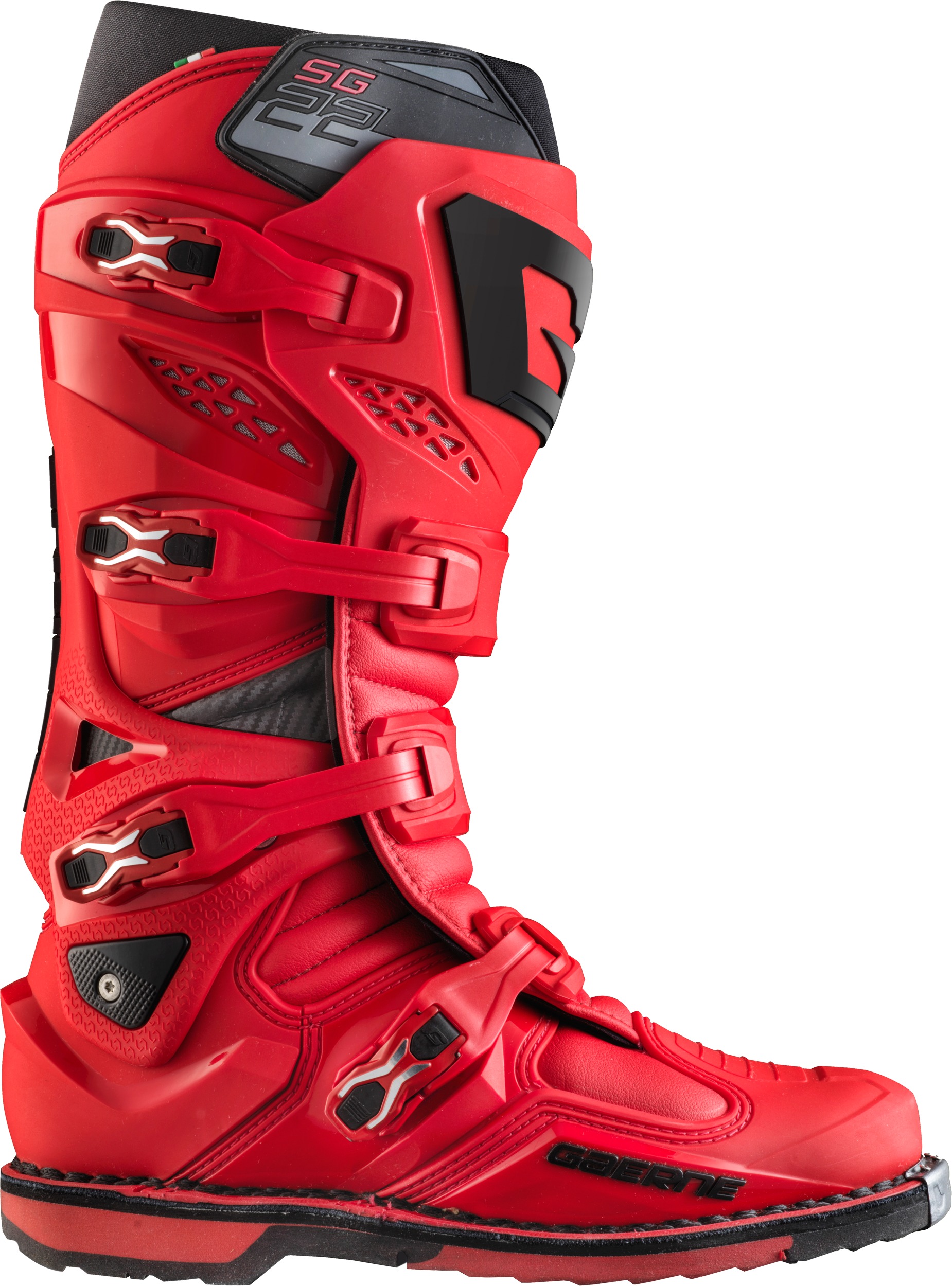 SG22 Boot Red Size 10.5 - Click Image to Close