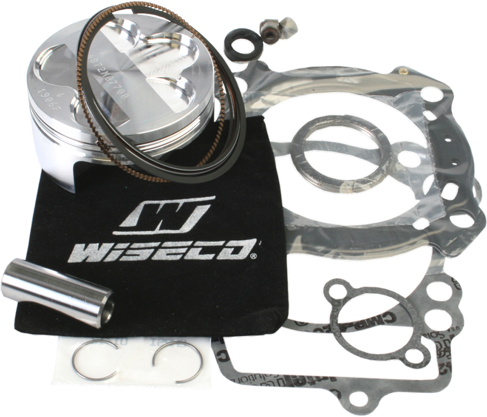 Top End Piston Kit 12.7:1 Compression - 77.00mm Bore (STD) - Fits 01-04 Yamaha WR250F & YZ250F - Click Image to Close