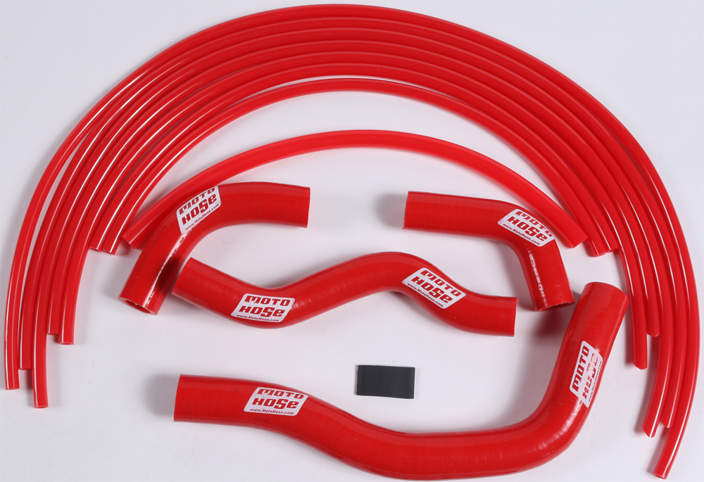 Red Silicone Radiator Hose Kit - For 05-16 Honda CRF450X - Click Image to Close