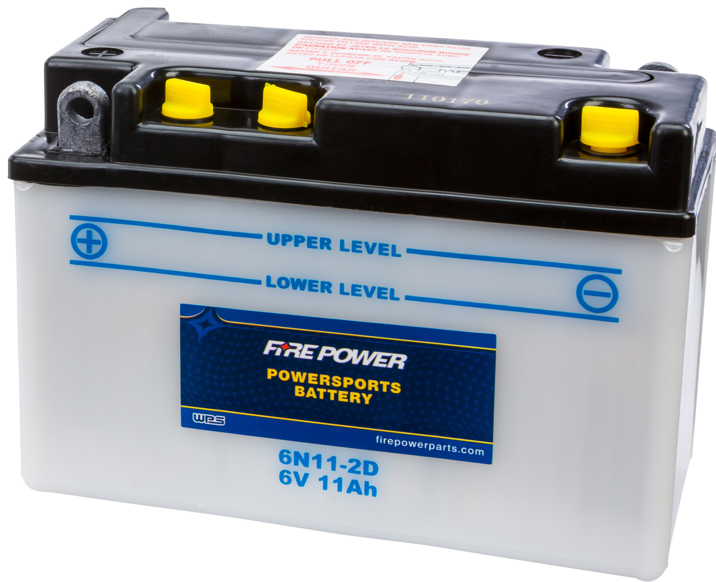 6V Standard Battery - Replaces 6N11-2D - Click Image to Close