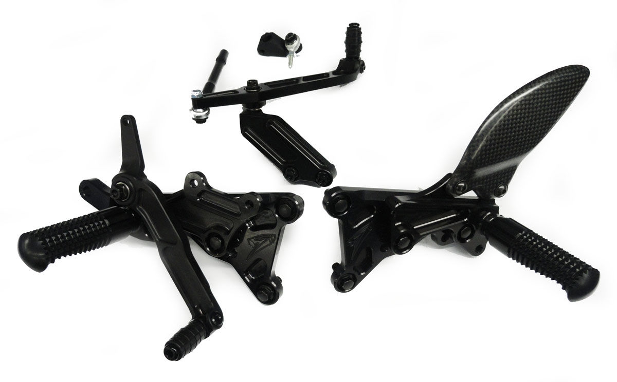 Graves WORKS Rearsets For Yamaha R6 - Click Image to Close