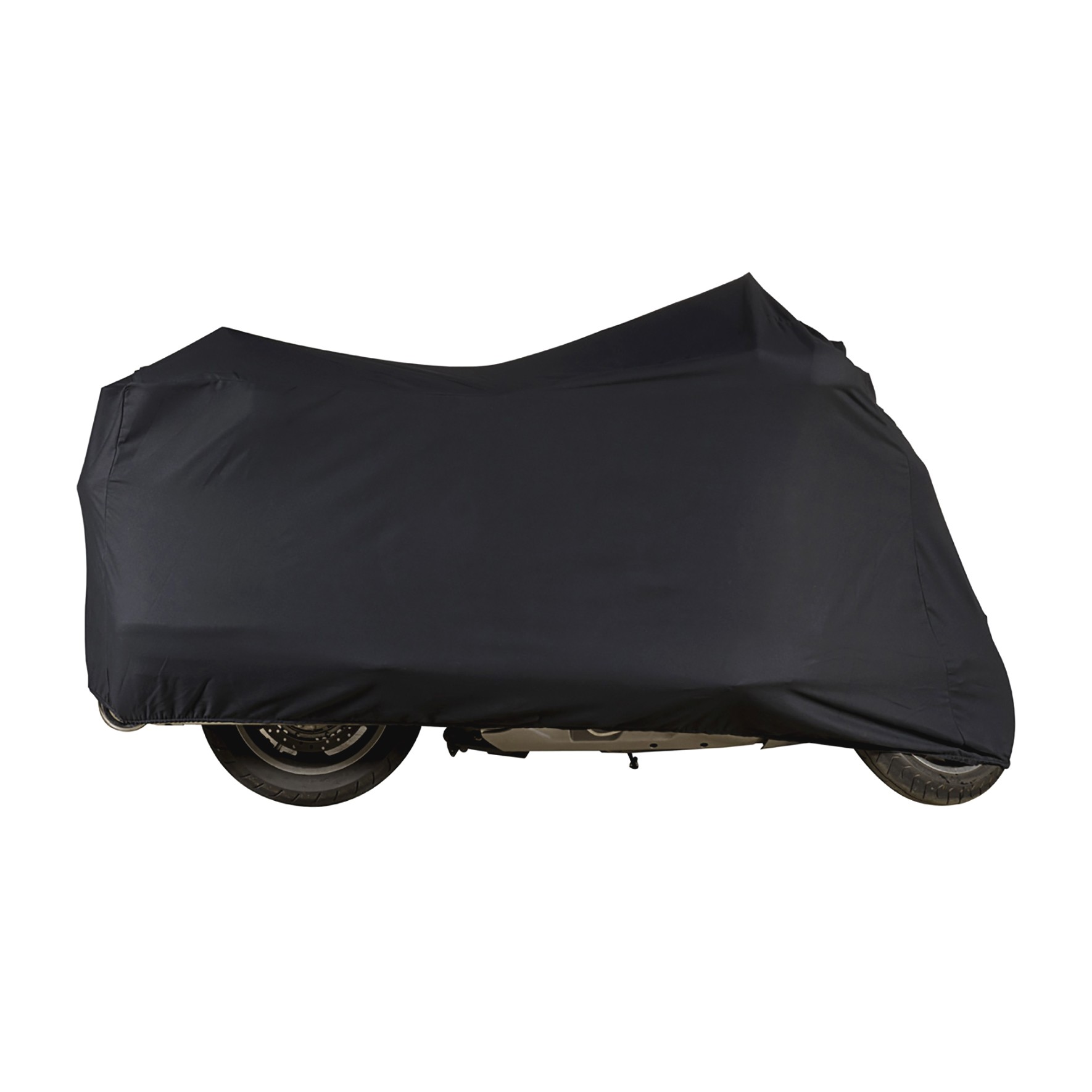 Guardian Indoor Motorcycle Dust Cover - Large Touring - Black - Large touring bikes w/bags & windshield - Click Image to Close